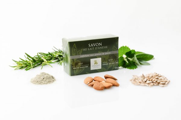 Scrub-soap with donkey milk 150g - Image 3