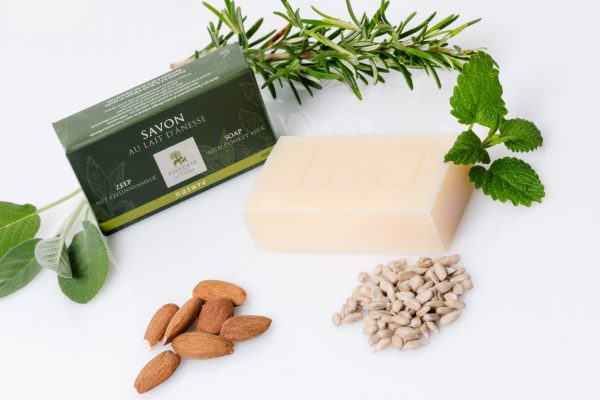 Savon au lait d'ânesse nature 100g – Image 4