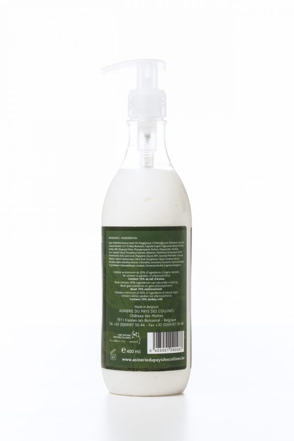 Lait corporel au lait d'ânesse 400ml – Image 2
