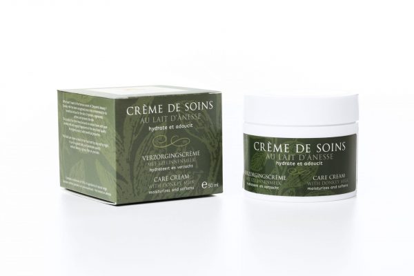 Crème de soins Visage au lait d'ânesse 50ml