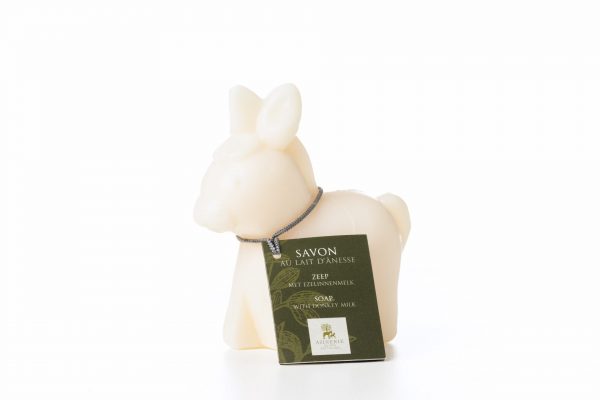 Savon au lait d'ânesse en forme d'âne 150g