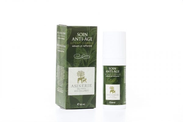 Soin anti-âge au lait d'ânesse 50ml – Image 2