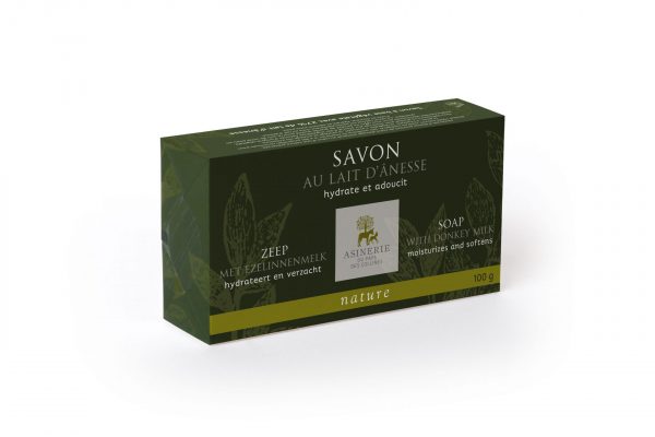 Savon au lait d'ânesse nature 100g